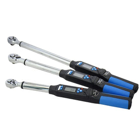 High Precision 3/8 1/2 Electronic Tool 6.8-340Nm Bike Car Repair Adjustable Ratchet Drive Digital Display Torque Wrench