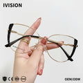 Glasses TR90 Textured Rim Craft Foot Wire Avant Garde Trend INS Aesthetic Optical Frame Glasses 2023