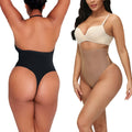 Fashion One Piece Bodysuit Panty Shorts Invisible High Rise Butt Lifter Tummy Control Shaper Thong Plus Size Spandex Seamless