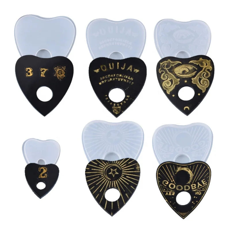 Ouija Board Resin Molds Planchette Silicone Molds for Resin Crafts