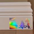 Mouse Christmas Tree Gift Car Laser Sticker Vinyl Decal Car Truck Bumper Window Laptop Sticker Decor Gift Die Cut Decals Glass