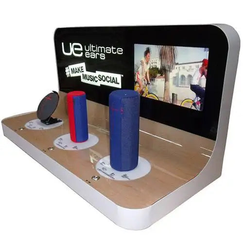 Ultimate Ears Wireless Speaker Counter Display Stand for Wholesale