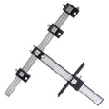 Adjustable Woodworking Carpentry Tools Aluminium Alloy Furniture Punch Locator Dowel Jig Industrial DIY Grade OEM Customized