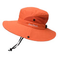 2021 Summer Plain Colors Design Lady Outdoor UV Protection Foldable Mesh Wide Brim Beach Fishing Hat