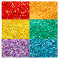 Yantuo Factory Bulk Package AB Colors  Flat Back Resin Rhinestone Beads 5mm Ss20 Jelly Non Hot Fix Rhinestone