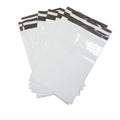 White 12x15 Custom Plastic Mailers Packaging Warping Gift Sacs Bolsas Courier Pouch Shipping Bag Clothing Packaging Mailing Bags