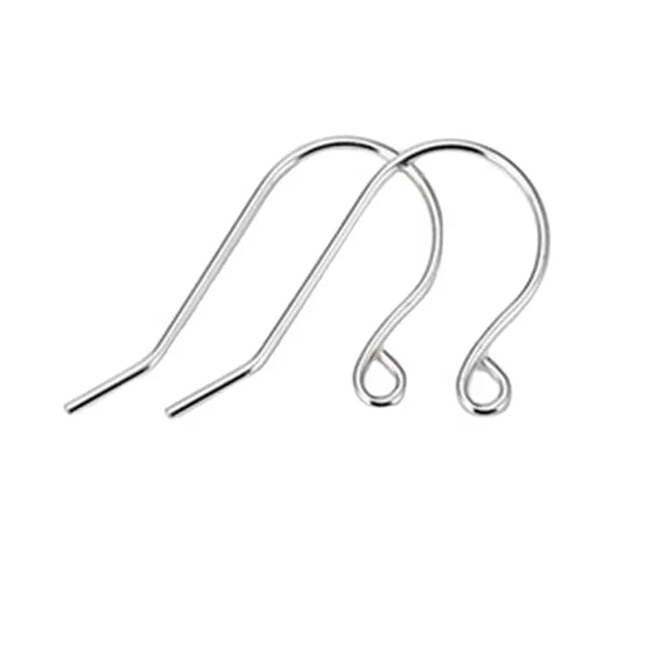 925 Sterling Silver Earring Hooks Jewellery Making Earring Hooks Jewelry Findings