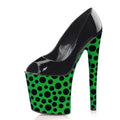 Women's thin heel Platform Pumps Bride 20cm point fashion Models women's strip Dance Pole Dance high heels transvestite shoes