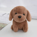 Mini Cute Cartoon Kawaii Dog Puppy Plush Keychains Toys Claw Machine Dog Pendant Stuffed Animal Toys Doll Bag Ornament KeyChain