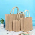 Custom logo Factory Price Free Sample Eco-friendly Handle Bag Mesh Beach Bags Shopping Jute Bag