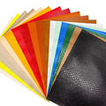 2024 New Products Hot Sale Embossed Snake Grain Synthetic Artificial PU Leather for Fashion Hand Bags Luggage and Shoes