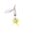 6G China Customize Spinner Lure Fishing Lures Pesca Spoon Trout Top Quality Artificial Spoon Bait Metal Fishing Lure