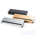 Manufacturer Supplier Black Brush Cable Management Hole Cover Outlet Port for Conference Table Living Room Bedroom Home Office
