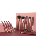 Gracedo Professional Rose Gold Private Label Soft Synthetic Hair Face Makeup Brush Set with Bag Including Shaving Brush