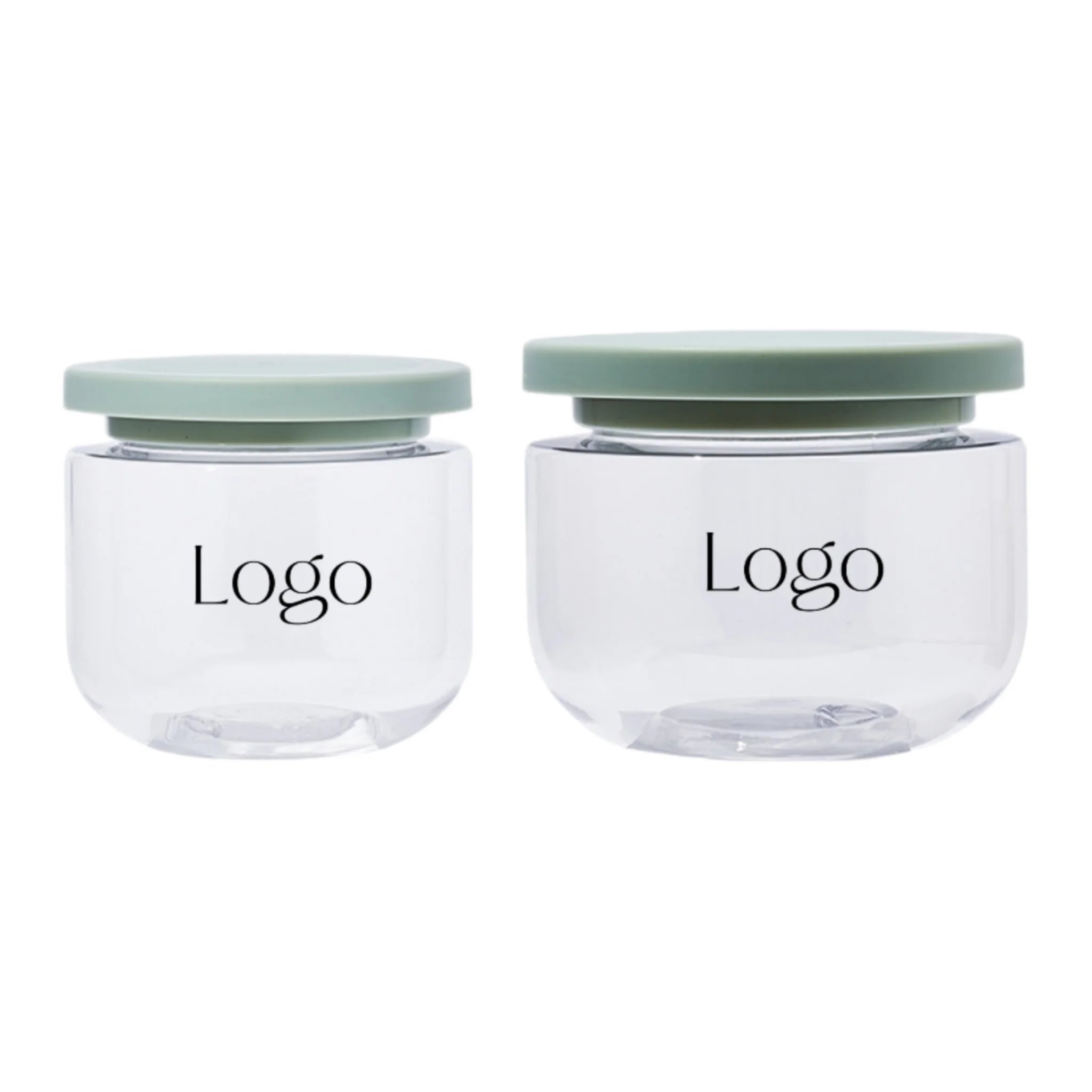 250g 300g PET Cosmetic Jar with Wide Mouth and Screw Top for Lotion Skin Care Sleep Scrub & Loose Powder Storage