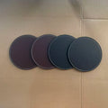 Custom Logo Cheap Price Wholesale Round Cup Coaster Pu Leather Coaster Set Pu Cup Coaster Cheap Cup Mat for Promotion