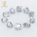 5A Grade White CZ Stone Pear Cushion Square Cut Fancy Shape Loose Gemstones High Carbon Diamond Cubic Zirconia