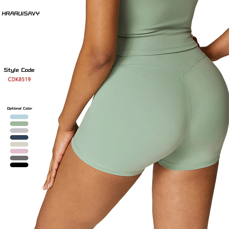High-waisted Jorts Yoga Pants Shorts Pour Femmes Roupas Femininas Women's Clothing Women's Shorts
