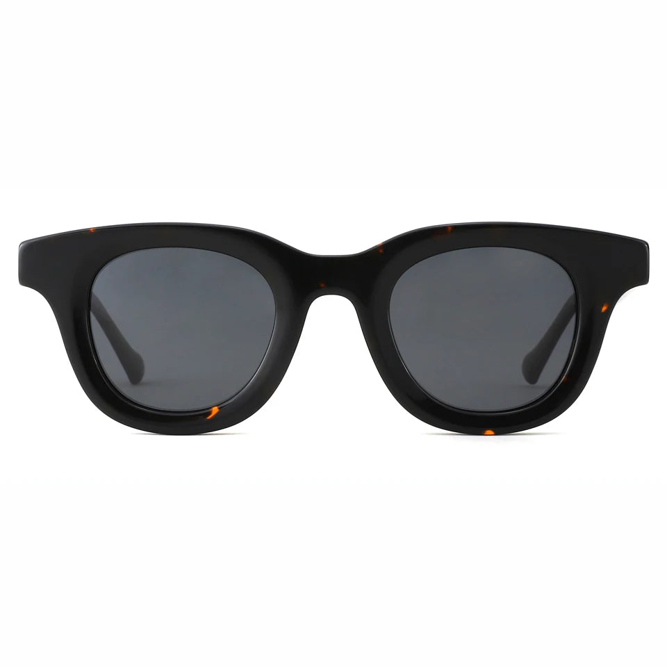 High-Grade Exquisite Round Polarized Acetate Sunglasses Fashion Eyeglasses Frames