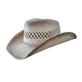 2025  Sea Grass Straw Cowboy Hat USA American Western Texas Straw Hat Shapable Brim Sombreros US Flag Printing Cowgirl Hat