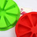 212 8 Cavity Silicone Pans Silicone Cake Mold DIY Baking Pastry Tools Cake Mould Oven Bread Pizza Scone Mold Cheese Silicone mol