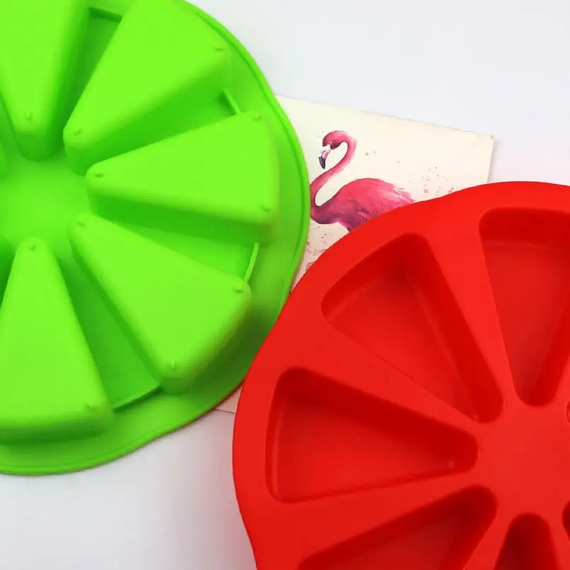 212 8 Cavity Silicone Pans Silicone Cake Mold DIY Baking Pastry Tools Cake Mould Oven Bread Pizza Scone Mold Cheese Silicone mol