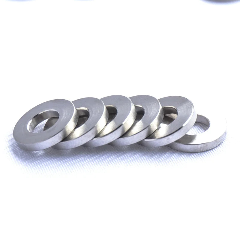PSSTI  Gr5 Titanium Flat Washers  Flat Gasket  M8