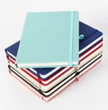 Academic A4 A5 A6 Printed Logo Customized PU binder Leather Diary 2021 Daily Monthly Planner Journal Hardcover Notebook