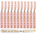 Bride Tribe Pink & White Cloth Wristbands Bachelorette Party Favors & Supplies Wristbands & Hair Ties for Bachelorette Parties