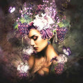 Portrait Women 5D Full DIY Diamond Painting Arts Craft Flower Girl Square Round Embroidery Mosaic Home Decor Handmade Gifts Kits