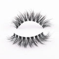 Wholesale Cheaper Price Natural  Lightweight Lashes Private Label Thin Clear Band 3d Faux Mink Lashes with Custom Packaging