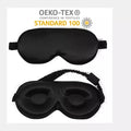Comfortable Custom Pure Naked Eye 3D Tv 3D Memory Foam Eye Mask Sleeping 3D Eyemask logo