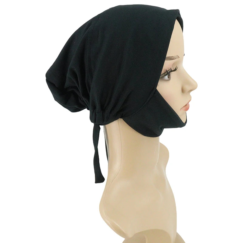 Hijab Tube Cap Muslim Cotton Under Scarf Hijab Cap Inner Caps Designer Hijab Supplier for Muslim Women