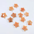 DIY Natural Moon Shaped Healing Crystal Carving Mini Crystal 2cm Moon Yellow Aventurine Crystals Star Crafts