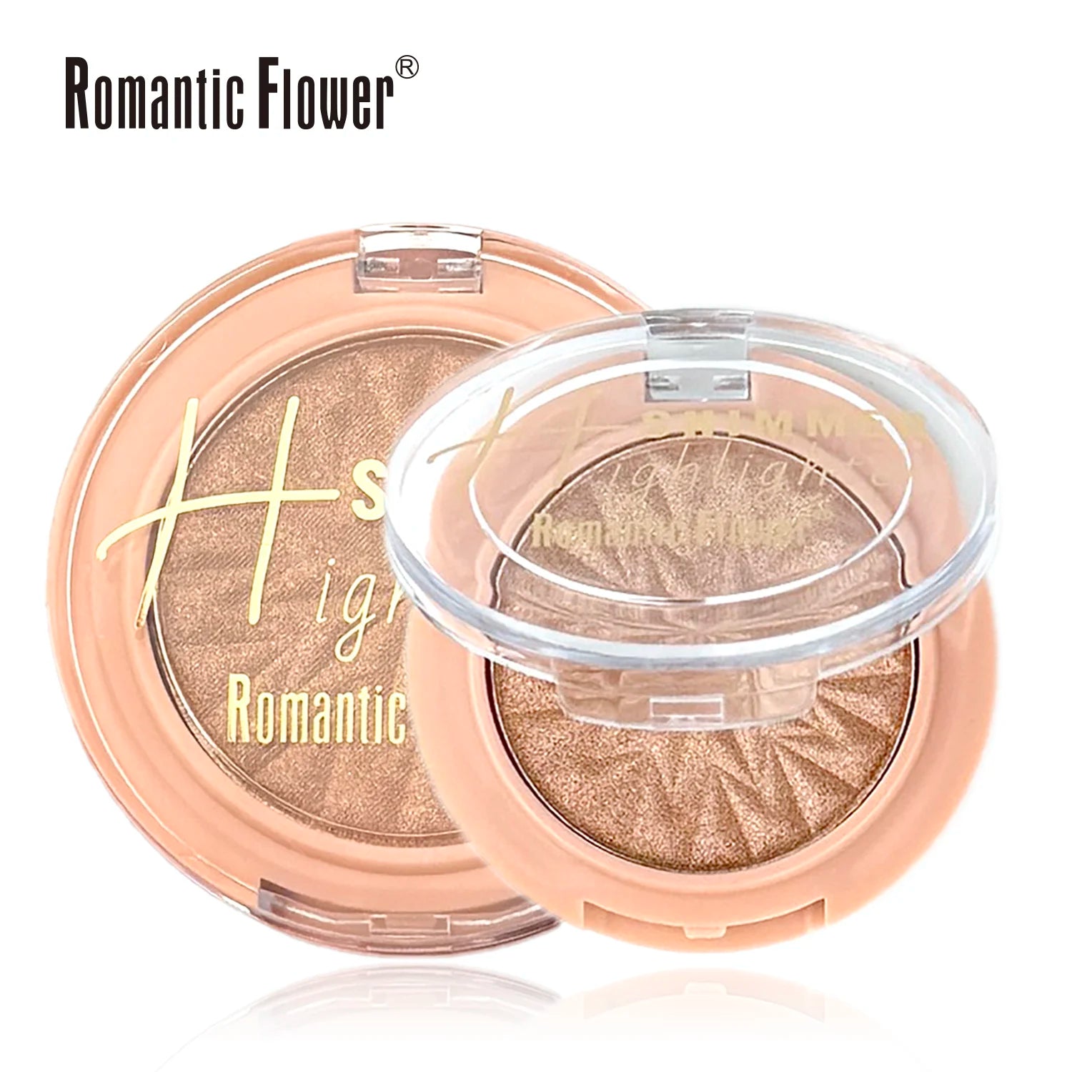 Wholesale OEM 6 Colors Beauty Golden Shimmer Highlight Waterproof Long-lasting Makeup Highlight Powder in Stock