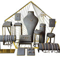 Decorative Trinkets Trays for Organizing Necklaces Earrings Keys Ceramics Watches Jewelry Mobile Phones Signs Props Ret