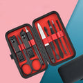 Tricolor Stainless Steel Portable Nail Clippers Set 9Pcs 8Pcs 7Pcs Manicure Pedicure Tools for Personal Care