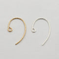 Non Tarnish 14K Gold Filled Jewelry Earrings Findings Sparkle Ear Wire Gold Ear Wire Hooks for Jewelry Making