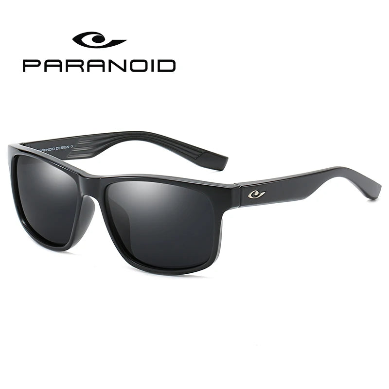 2026 Unisex PARANOID Square Sunglasses Oversized Big Frame with UV400 Protection Blue White Gold Red Frames for Women