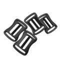 20mm Black Color Plastic Sternum Buckle Strap Adjuster