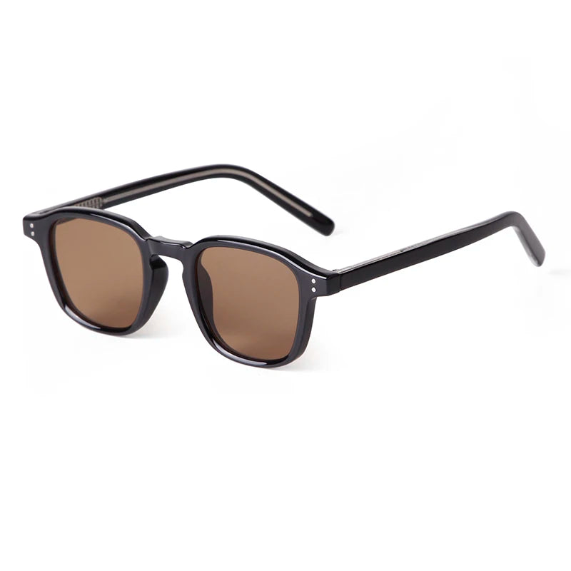Vintage Retro Sunglasses Good Quality Tr90 Sunglasses 2025 Custom Sun Shades Luxury Fashion Glasses Square Sunglasses