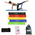 Women Hip Strength Training Latex Booty Exercise Band Home Fitness Circle Wide Anti Slip Resistance Bands Sets
