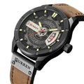 CURREN 8301 Date Men Watch New Top Luxury New Sport  Business Male Clock Leather Quartz Wrist Mens Watches Gift