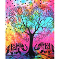 Abstract Tree DIY Wall Art Decors Kit Colorful Painting by Numbers for Adults Landscape Subject 40x50cm Handmade Starter Gift