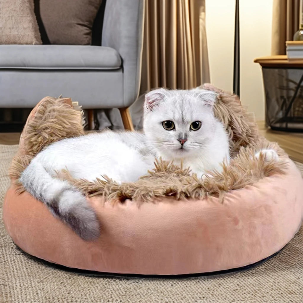 Pet Dog Bed Comfortable Donut Cuddler Round Dog Kennel Ultra Soft Washable Dog and Cat Cushion Bed Winter Warm Sofa Hot Sell
