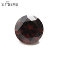 Loose Factory Price 3mm Round Coffee CZ Diamonds Cubic Zirconia Stones Jewelry