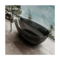 Various Colors Resin Transparent Bathtub Solid Surface Resin Independent Bathtub Semi Transparent Resin Independent Bathtub