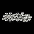 Nature Crystal White Quartz Rock Crystal Carvings Faceted Emerald Cut Cab Crystal Gemstone Beads for Jewelry