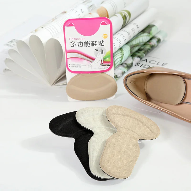 Women Insoles for Shoe Back High Heels Liner Grips Inserts Soft Insole Heel Pain Relief Foot Protector Antislip Cushion Post Pad