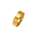 Titanium Steel Waterproof Non-fading Ring Women's Niche High-end Light Luxury Stainless Steel Closed-mouth Senior Couple Ring